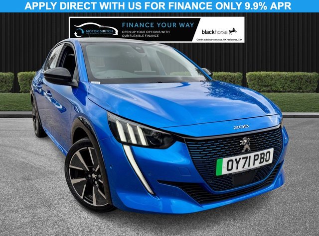 View our Peugeot E-208 50kWh GT Hatchback 5dr Electric Auto (136 ps)