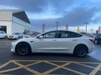 USED 2020 70 TESLA Model 3 (Dual Motor) Long Range Saloon 4dr Electric Auto 4WDE (346 ps) THIS CAR COMES WITH 6 MONTHS WARRANTY , BREAKDOWN COVER & RECOVERY++  GREAT EXAMPLE OF FULLY ELECTRIC CAR APPLE CAR PLAY/ ANDRIOD AUTO + NAVIGATION SYSTEM + BLUETOOTH + FRONT AND REAR PARKING SENSORS + REVERSING CAMERA + FULL  LEATHER TRIM  + FRONT HEATED SEATS + CRUISE CONTROL + CLIMATE CONTROL + 21 INCH ALLOY WHEELS + PANAROMIC ROOF+ ELECTRIC SEAT ADJUSTMENT + FOLDING MIRRORS + TRACTION CONTROL + DAY TIME RUNNING LIGHTS + KEY LESS START + AUTO TAILGATE + LUMBAR SUPPORT + TRAFIC SIGN MONITORING