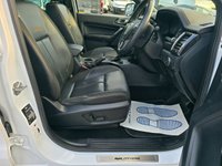 USED 2019 69 FORD RANGER 2.0 EcoBlue Wildtrak Pickup, 1 owner, 7 services, Timing Belt Feb 25, Euro 6 ULEZ, automatic, A/C, heated leather, sat nav, rear camera, + VAT @ 20%. This 2019 Ford Ranger Wildtrak is a robust and capable vehicle, ready for any challenge. Powered by a 2.0L diesel engine and featuring Four Wheel Drive,with a full service history with a cam belt change in jan 25.This Euro 6 compliant model comes equipped with Bi-Xenon headlights for excellent visibility, Traction Control and Electronic Stability Control for enhanced safety, and a leather wrapped steering wheel for a comfortable driving experience. Rear parking sensors are also included to assis
