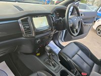 USED 2019 69 FORD RANGER 2.0 EcoBlue Wildtrak Pickup, 1 owner, 7 services, Timing Belt Feb 25, Euro 6 ULEZ, automatic, A/C, heated leather, sat nav, rear camera, + VAT @ 20%. This 2019 Ford Ranger Wildtrak is a robust and capable vehicle, ready for any challenge. Powered by a 2.0L diesel engine and featuring Four Wheel Drive,with a full service history with a cam belt change in jan 25.This Euro 6 compliant model comes equipped with Bi-Xenon headlights for excellent visibility, Traction Control and Electronic Stability Control for enhanced safety, and a leather wrapped steering wheel for a comfortable driving experience. Rear parking sensors are also included to assis