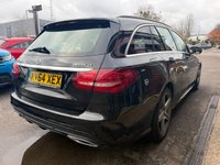 USED 2014 64 MERCEDES-BENZ C-CLASS 2.1 C250 BlueTEC AMG Line Estate 5dr Diesel G-Tronic+ Euro 6 (s/s) (204 ps) BLUETOOTH~DAB~LEATHER~PARK SENSORS