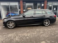 USED 2014 64 MERCEDES-BENZ C-CLASS 2.1 C250 BlueTEC AMG Line Estate 5dr Diesel G-Tronic+ Euro 6 (s/s) (204 ps) BLUETOOTH~DAB~LEATHER~PARK SENSORS