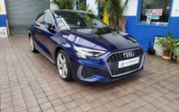 USED 2021 21 AUDI A3 1.4 TFSIe 40 S line Sportback 5dr Petrol Plug-in Hybrid S Tronic Euro 6 (s/s) 13kWh (204 ps) SAT NAV HEATED LEATHER SEATS REAR VIEW CAMERA CRUISE CONTROL PARKING SENSORS 1 OWNER WARRANTY