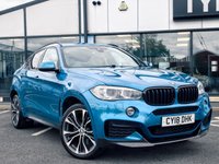 USED 2018 18 BMW X6 3.0 40d M Sport Edition SUV 5dr Diesel Auto xDrive Euro 6 (s/s) (313 ps) 
