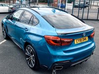 USED 2018 18 BMW X6 3.0 40d M Sport Edition SUV 5dr Diesel Auto xDrive Euro 6 (s/s) (313 ps) 