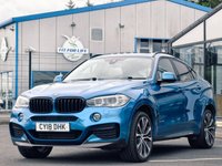 USED 2018 18 BMW X6 3.0 40d M Sport Edition SUV 5dr Diesel Auto xDrive Euro 6 (s/s) (313 ps) 