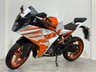 USED 2023 23 KTM RC 125 HPI CLEAR - 125cc SUPER SPORTS BIKE COMES WITH NEW MOT AND WARRANTY