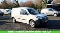 USED 2016 66 RENAULT KANGOO E-Tech 44 KWH ML20 Business L2 H1 Eelectric Automatic FREE 3 YEAR WARRANTY COVER ON THIS VAN  With Charging cable, Side Loading Door,Bulkhead and Ply in great condition . SHOWING ONLY 24,000 MILES. This ML20 Business model features the 44kWh battery for impressive range, an automatic gearbox, and a practical side loading door. It comes complete with a charging cable, a fitted bulkhead, and ply lining, all in great condition. With two keys present, this low-mileage example represents superb value in the electric van market. Don't miss out on this exceptional find; you are unlikely to see another like it. Call us now to arrange a viewing. 