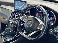 USED 2019 19 MERCEDES-BENZ GLC 3.0 GLC43 V6 AMG (Premium Plus) SUV 5dr Petrol G-Tronic+ 4MATIC Euro 6 (s/s) (367 ps) Panoramic Roof | Burmester | Heated Seats | Night Package | Red Seatbelts / Stitching | Privacy Glass | Ambient Lighting