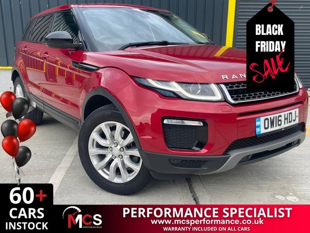 2016 16 LAND ROVER RANGE ROVER EVOQUE 2.0 TD4 SE Tech SUV 5dr Diesel Manual 4WD Euro 6 (s/s) (180 ps) BLACK FRIDAY PRICING NOW LIVE!