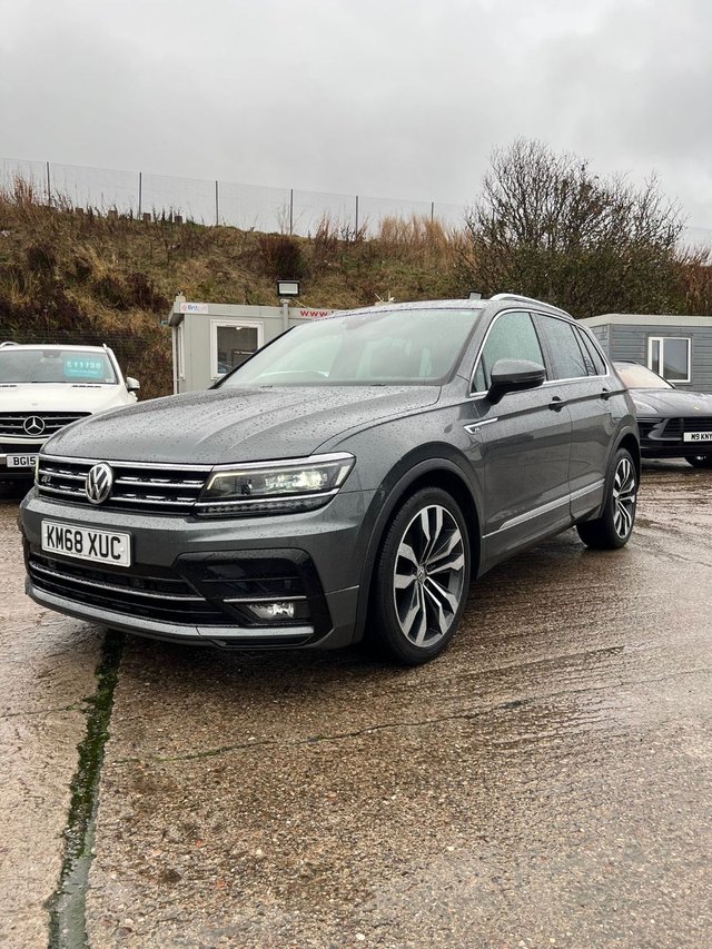2018 68 Volkswagen Tiguan 2.0 TDI R-Line SUV 5dr Diesel DSG 4Motion Euro 6 (s/s) (150 ps)