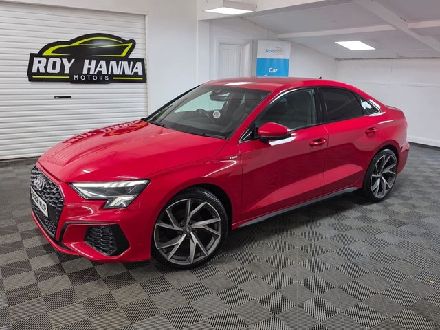 2022 AUDI A3 1.0 TFSI 30 S line Saloon 4dr Petrol Manual Euro 6 (s/s) (110 ps)