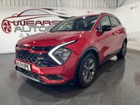 USED 2024 74 KIA SPORTAGE 1.6 h T-GDi GT-Line SUV 5dr Petrol Hybrid Auto Euro 6 (s/s) (207 bhp) 2 keys, reverse cam, digi dash, NAV