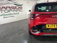 USED 2024 74 KIA SPORTAGE 1.6 h T-GDi GT-Line SUV 5dr Petrol Hybrid Auto Euro 6 (s/s) (207 bhp) 2 keys, reverse cam, digi dash, NAV