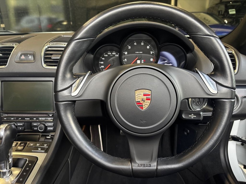 USED 2014 14 PORSCHE BOXSTER 2.7 981 Convertible 2dr Petrol PDK Euro 5 (s/s) (265 ps) PORSCHE HISTORY|GREAT EXAMPLE