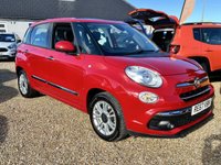 USED 2017 67 FIAT 500L 1.4 Lounge MPV 5dr Petrol Manual Euro 6 (95 bhp) Amazing Low Mileage + Parking Camera + Sat Nav