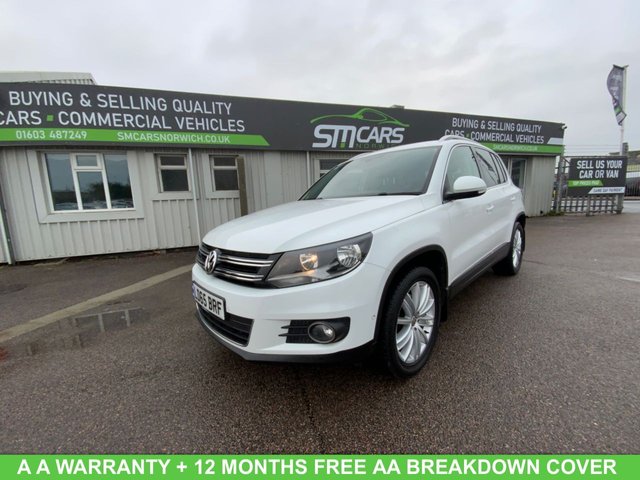 View our Volkswagen Tiguan 2.0 TDI BlueMotion Tech Match Edition SUV 5dr Diesel DSG 4WD Euro 6 (s/s) (150 ps)