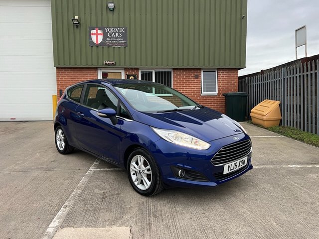 2016 16 Ford Fiesta 1.25 Zetec Hatchback 3dr Petrol Manual Euro 6 (82 ps)