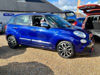 USED 2019 19 FIAT 500L 1.4 Mirror MPV 5dr Petrol Manual Euro 6 (95 bhp) Stunning Venezia Blue Paint + Bluetooth + Air Con