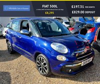 USED 2019 19 FIAT 500L 1.4 Mirror MPV 5dr Petrol Manual Euro 6 (95 bhp) Stunning Venezia Blue Paint + Bluetooth + Air Con