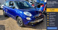 USED 2019 19 FIAT 500L 1.4 Mirror MPV 5dr Petrol Manual Euro 6 (95 bhp) Stunning Venezia Blue Paint + Bluetooth + Air Con