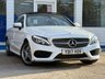 USED 2017 17 MERCEDES-BENZ C-CLASS 2.0 C300 AMG Line (Premium Plus) Coupe 2dr Petrol G-Tronic+ Euro 6 (s/s) (245 ps) 2 KEYS / PANORAMIC SUNROOF