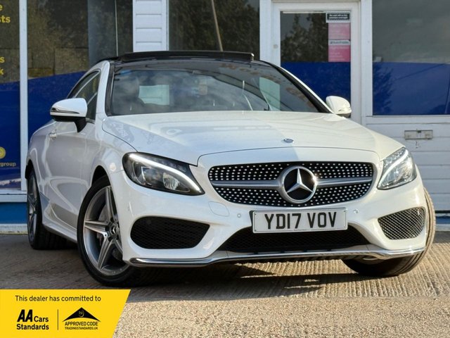 View our Mercedes-Benz C-Class 2.0 C300 AMG Line (Premium Plus) Coupe 2dr Petrol G-Tronic+ Euro 6 (s/s) (245 ps)