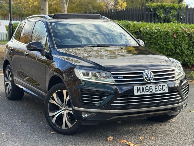 2016 66 Volkswagen Touareg 3.0 TDI V6 BlueMotion Tech R-Line SUV 5dr Diesel Tiptronic 4WD Euro 6 (s/s) (262 ps)