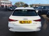 USED 2020 70 AUDI A3 1.0 TFSI 30 Sport Sportback 5dr Petrol Manual Euro 6-1 OWNER FROM NEW-BLACK LEATHER UPHOLSTERY-BLUETOOTH-CRUISE CONTROL-SATNAV-PARKING SENSORS-DAB RADIO-APPLE CAR PLAY-ELECTRIC FOLDING MIRRORS-AUDI DRIVE SELECT-DUAL ZONE CLIMATE CONTROL 