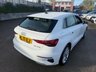 USED 2020 70 AUDI A3 1.0 TFSI 30 Sport Sportback 5dr Petrol Manual Euro 6-1 OWNER FROM NEW-BLACK LEATHER UPHOLSTERY-BLUETOOTH-CRUISE CONTROL-SATNAV-PARKING SENSORS-DAB RADIO-APPLE CAR PLAY-ELECTRIC FOLDING MIRRORS-AUDI DRIVE SELECT-DUAL ZONE CLIMATE CONTROL 