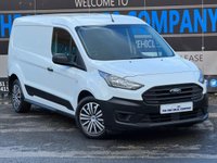 USED 2021 71 FORD TRANSIT CONNECT 1.5 240 ECOBLUE LEADER PANEL VAN 5DR DIESEL MANUAL L2 EURO 6 LWB (S/S) (120 PS) AIRCON NO VAT - 1 DIRECT COMPANY OWNER - FULL SERVICE HISTORY - 2 KEYS - LOW MILEAGE - HPI CHECK ALL CLEAR - ULEZ / LEZ / CAZ COMPLIANT - EURO 6 - LONG WHEEL BASE - METTALIC WHITE PAINTWORK - AIR CON - PLY LINED - SLIDING DOOR - BLUETOOTH / DAB / RADIO - ELECTRIC WINDOWS - OVER HEAD STORAGE -  FINANCE AVAILABLE - ZERO DEPOSIT OFFERS - ALL VANS/CARS WELCOME IN PART-EXCHANGE, ANY AGE, ANY MILEAGE, ANY CONDITION