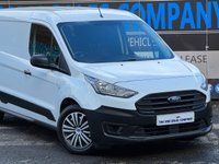 USED 2021 71 FORD TRANSIT CONNECT 1.5 240 ECOBLUE LEADER PANEL VAN 5DR DIESEL MANUAL L2 EURO 6 LWB (S/S) (120 PS) AIRCON NO VAT - 1 DIRECT COMPANY OWNER - FULL SERVICE HISTORY - 2 KEYS - LOW MILEAGE - HPI CHECK ALL CLEAR - ULEZ / LEZ / CAZ COMPLIANT - EURO 6 - LONG WHEEL BASE - METTALIC WHITE PAINTWORK - AIR CON - PLY LINED - SLIDING DOOR - BLUETOOTH / DAB / RADIO - ELECTRIC WINDOWS - OVER HEAD STORAGE -  FINANCE AVAILABLE - ZERO DEPOSIT OFFERS - ALL VANS/CARS WELCOME IN PART-EXCHANGE, ANY AGE, ANY MILEAGE, ANY CONDITION
