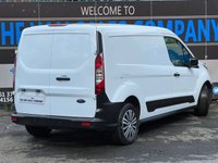 USED 2021 71 FORD TRANSIT CONNECT 1.5 240 ECOBLUE LEADER PANEL VAN 5DR DIESEL MANUAL L2 EURO 6 LWB (S/S) (120 PS) AIRCON NO VAT - 1 DIRECT COMPANY OWNER - FULL SERVICE HISTORY - 2 KEYS - LOW MILEAGE - HPI CHECK ALL CLEAR - ULEZ / LEZ / CAZ COMPLIANT - EURO 6 - LONG WHEEL BASE - METTALIC WHITE PAINTWORK - AIR CON - PLY LINED - SLIDING DOOR - BLUETOOTH / DAB / RADIO - ELECTRIC WINDOWS - OVER HEAD STORAGE -  FINANCE AVAILABLE - ZERO DEPOSIT OFFERS - ALL VANS/CARS WELCOME IN PART-EXCHANGE, ANY AGE, ANY MILEAGE, ANY CONDITION
