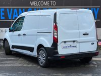 USED 2021 71 FORD TRANSIT CONNECT 1.5 240 ECOBLUE LEADER PANEL VAN 5DR DIESEL MANUAL L2 EURO 6 LWB (S/S) (120 PS) AIRCON NO VAT - 1 DIRECT COMPANY OWNER - FULL SERVICE HISTORY - 2 KEYS - LOW MILEAGE - HPI CHECK ALL CLEAR - ULEZ / LEZ / CAZ COMPLIANT - EURO 6 - LONG WHEEL BASE - METTALIC WHITE PAINTWORK - AIR CON - PLY LINED - SLIDING DOOR - BLUETOOTH / DAB / RADIO - ELECTRIC WINDOWS - OVER HEAD STORAGE -  FINANCE AVAILABLE - ZERO DEPOSIT OFFERS - ALL VANS/CARS WELCOME IN PART-EXCHANGE, ANY AGE, ANY MILEAGE, ANY CONDITION