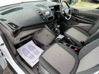 USED 2021 71 FORD TRANSIT CONNECT 1.5 240 ECOBLUE LEADER PANEL VAN 5DR DIESEL MANUAL L2 EURO 6 LWB (S/S) (120 PS) AIRCON NO VAT - 1 DIRECT COMPANY OWNER - FULL SERVICE HISTORY - 2 KEYS - LOW MILEAGE - HPI CHECK ALL CLEAR - ULEZ / LEZ / CAZ COMPLIANT - EURO 6 - LONG WHEEL BASE - METTALIC WHITE PAINTWORK - AIR CON - PLY LINED - SLIDING DOOR - BLUETOOTH / DAB / RADIO - ELECTRIC WINDOWS - OVER HEAD STORAGE -  FINANCE AVAILABLE - ZERO DEPOSIT OFFERS - ALL VANS/CARS WELCOME IN PART-EXCHANGE, ANY AGE, ANY MILEAGE, ANY CONDITION