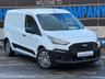 USED 2021 71 FORD TRANSIT CONNECT 1.5 240 ECOBLUE LEADER PANEL VAN 5DR DIESEL MANUAL L2 EURO 6 LWB (S/S) (120 PS) AIRCON NO VAT - 1 DIRECT COMPANY OWNER - FULL SERVICE HISTORY - 2 KEYS - LOW MILEAGE - HPI CHECK ALL CLEAR - ULEZ / LEZ / CAZ COMPLIANT - EURO 6 - LONG WHEEL BASE - METTALIC WHITE PAINTWORK - AIR CON - PLY LINED - SLIDING DOOR - BLUETOOTH / DAB / RADIO - ELECTRIC WINDOWS - OVER HEAD STORAGE -  FINANCE AVAILABLE - ZERO DEPOSIT OFFERS - ALL VANS/CARS WELCOME IN PART-EXCHANGE, ANY AGE, ANY MILEAGE, ANY CONDITION