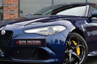 USED 2019 15 ALFA ROMEO GIULIA 2.9 V6 Bi-Turbo Quadrifoglio Saloon 4dr Petrol Auto Euro 6 (s/s) (510 ps) BELTS DONE IN 2023 / 2 OWNER
