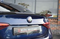 USED 2019 15 ALFA ROMEO GIULIA 2.9 V6 Bi-Turbo Quadrifoglio Saloon 4dr Petrol Auto Euro 6 (s/s) (510 ps) BELTS DONE IN 2023 / 2 OWNER
