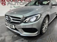 USED 2016 16 MERCEDES-BENZ C-CLASS 2.1 C220d AMG Line (Premium) Saloon 4dr Diesel 7G-Tronic+ Euro 6 (s/s) (170 ps) 2 keys, reverse cam, pan roof, NAV
