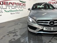 USED 2016 16 MERCEDES-BENZ C-CLASS 2.1 C220d AMG Line (Premium) Saloon 4dr Diesel 7G-Tronic+ Euro 6 (s/s) (170 ps) 2 keys, reverse cam, pan roof, NAV