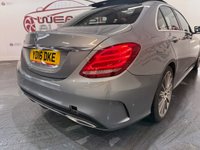 USED 2016 16 MERCEDES-BENZ C-CLASS 2.1 C220d AMG Line (Premium) Saloon 4dr Diesel 7G-Tronic+ Euro 6 (s/s) (170 ps) 2 keys, reverse cam, pan roof, NAV