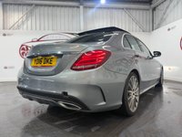 USED 2016 16 MERCEDES-BENZ C-CLASS 2.1 C220d AMG Line (Premium) Saloon 4dr Diesel 7G-Tronic+ Euro 6 (s/s) (170 ps) 2 keys, reverse cam, pan roof, NAV