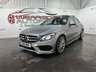 USED 2016 16 MERCEDES-BENZ C-CLASS 2.1 C220d AMG Line (Premium) Saloon 4dr Diesel 7G-Tronic+ Euro 6 (s/s) (170 ps) 2 keys, reverse cam, pan roof, NAV