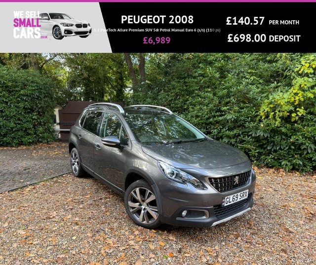 View our Peugeot 2008 1.2 PureTech Allure Premium SUV 5dr Petrol Manual Euro 6 (s/s) (110 ps)