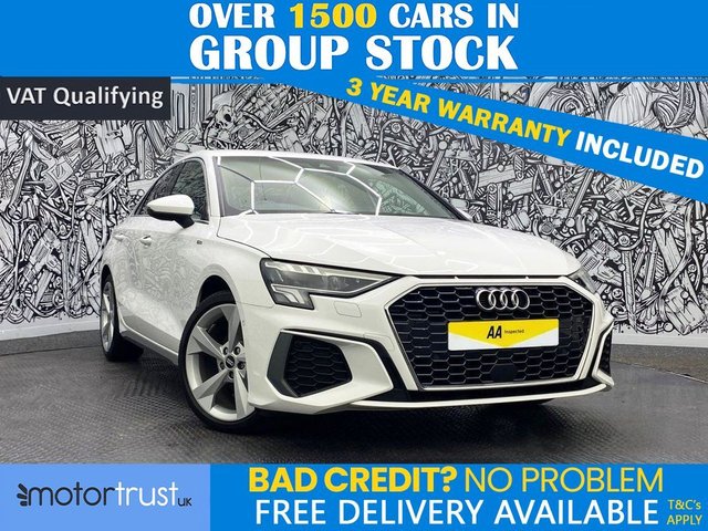 2021 AUDI A3 1.0 TFSI 30 S LINE SALOON 4DR PETROL MANUAL EURO 6 S... photo