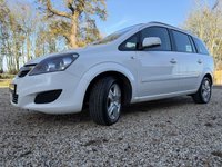 USED 2014 14 VAUXHALL ZAFIRA 1.8 16V Exclusiv MPV 5dr Petrol Manual Euro 5 (120 ps) 