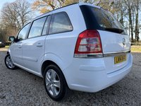 USED 2014 14 VAUXHALL ZAFIRA 1.8 16V Exclusiv MPV 5dr Petrol Manual Euro 5 (120 ps) 