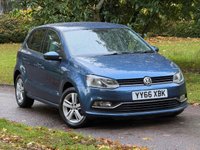 USED 2017 66 VOLKSWAGEN POLO 1.2 TSI BlueMotion Tech Match Hatchback 5dr Petrol Manual Euro 6 (s/s) (90 ps) 
