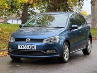 USED 2017 66 VOLKSWAGEN POLO 1.2 TSI BlueMotion Tech Match Hatchback 5dr Petrol Manual Euro 6 (s/s) (90 ps) 