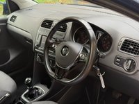 USED 2017 66 VOLKSWAGEN POLO 1.2 TSI BlueMotion Tech Match Hatchback 5dr Petrol Manual Euro 6 (s/s) (90 ps) 